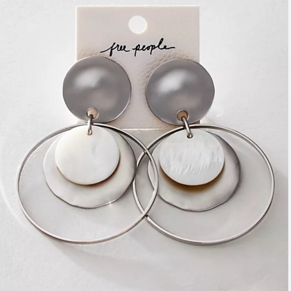 Free People Ode To You Dangle Earrings NWT